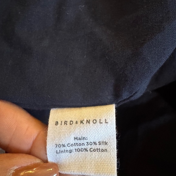 BIRD & KNOLL INKY BLUE DRESS - Picture 9 of 11